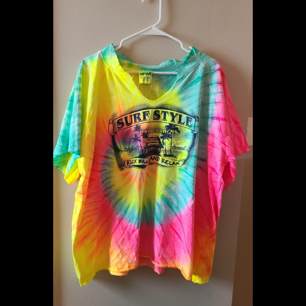 Surf style Biloxi Beach shirt
